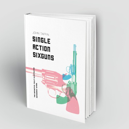Book Cover For Book About Sixguns