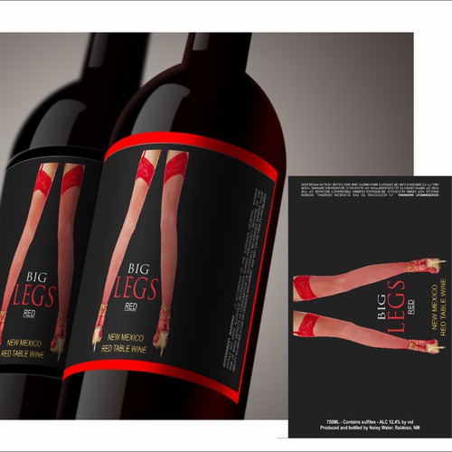 Design label Noisy Water Winery