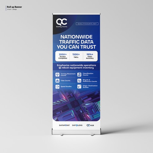 Rollup Banner: QC