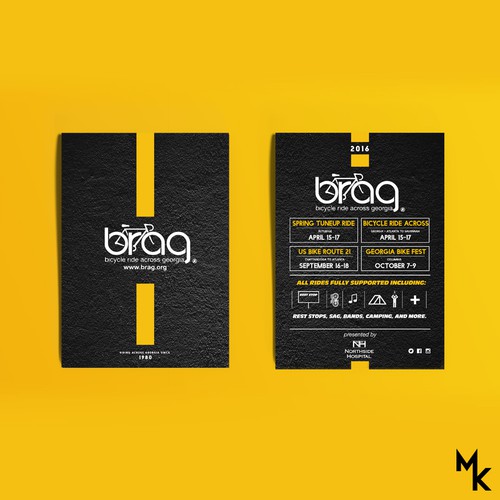 BRAG - flyer/ticket