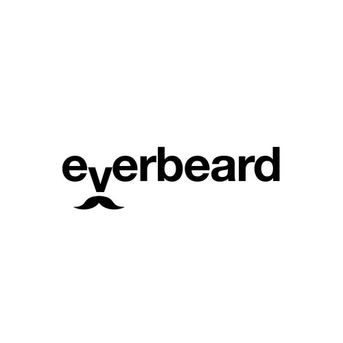 Logo minimalista para productos de barba