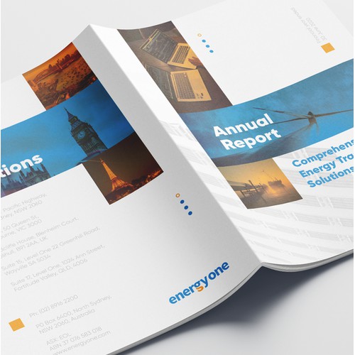 Annual Report - Energyone - front & back cover 