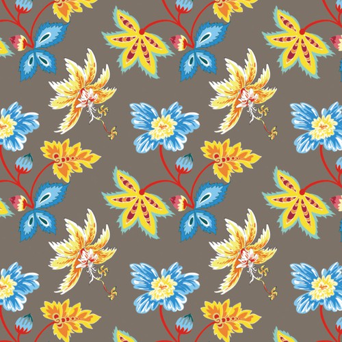 Design a fun cartoon-inspired pattern