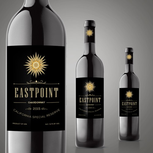 Wine Logo and Bottle Label Design