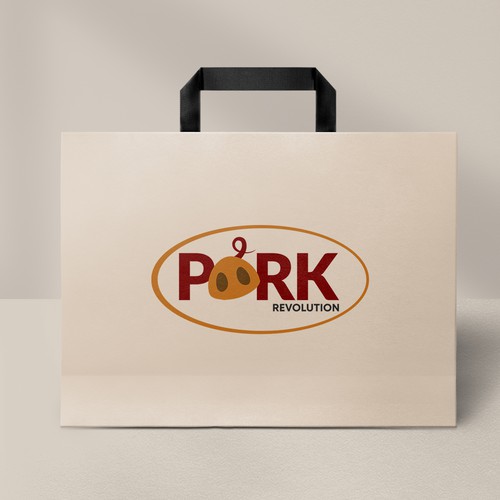 Pork Revolution Logo Design