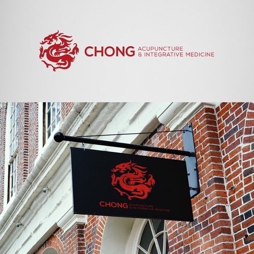 Logo concept for acupuncture clinic