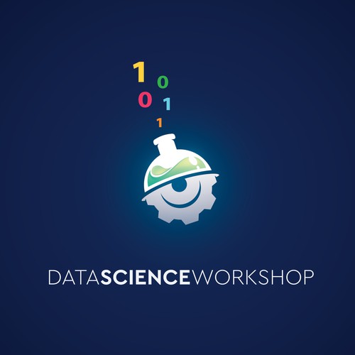 Logo concept for a data workshop company