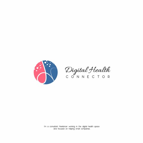 Powerful and artistic logo for Digital Health Connector