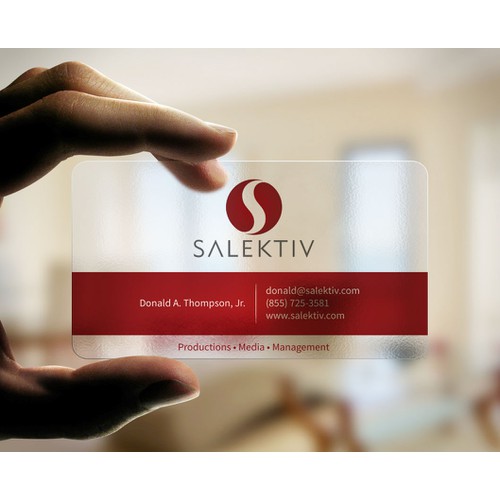 New business card wanted for Salektiv