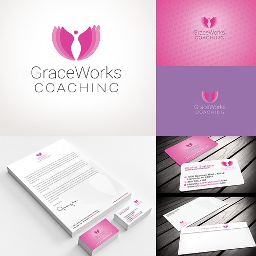 *Prize Guaranteed* Show your feminine side -- design GraceWorks Coaching launch collateral!