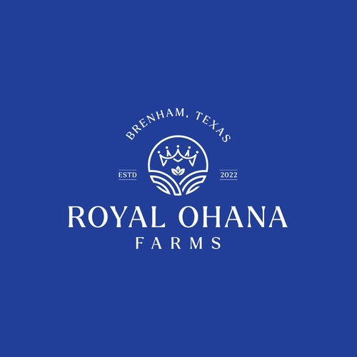 a logo for a Sustainable Farm and country retreat