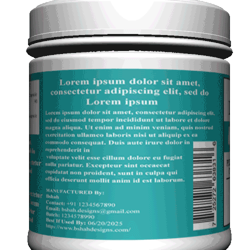 360 Animated Bottle mockup