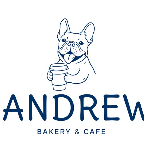 French Bulldog Logo Design