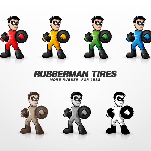 Rubberman Tires Mascot