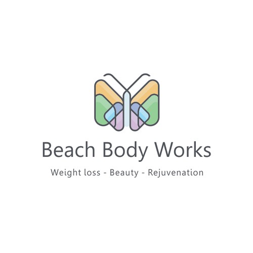 BBW buttherfly for Beach Body Works