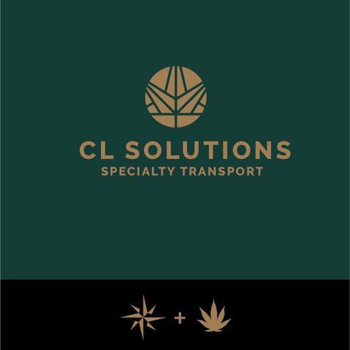 Logo mark for a cannabis logistics company