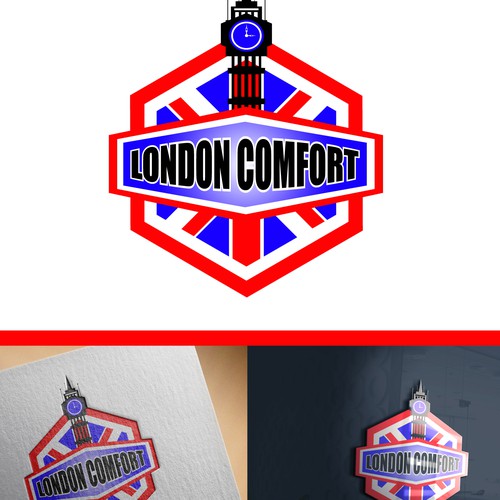 London Comfort logo concept 