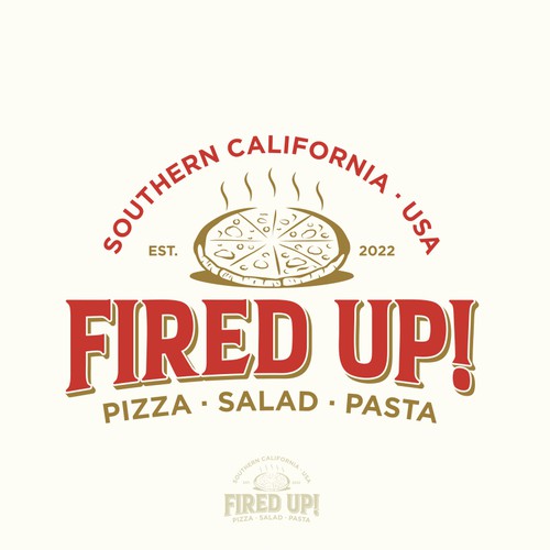 Fired up pizza