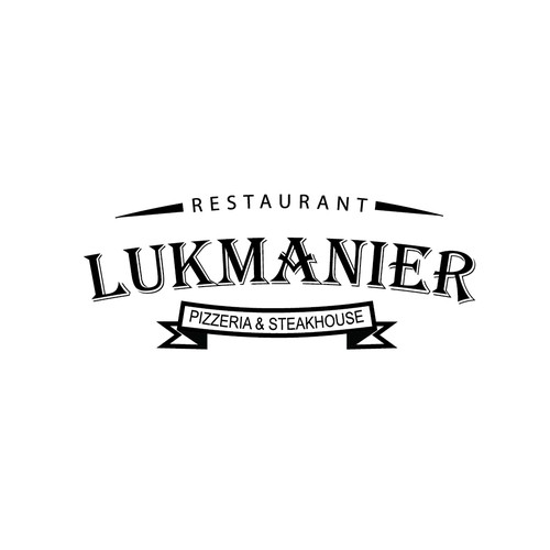 Logo Concept Lukmanier Restaurant pzzeria & steakhouse.