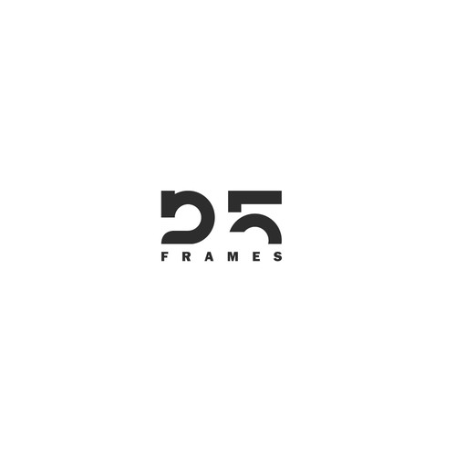 Logo concept for 25 frames