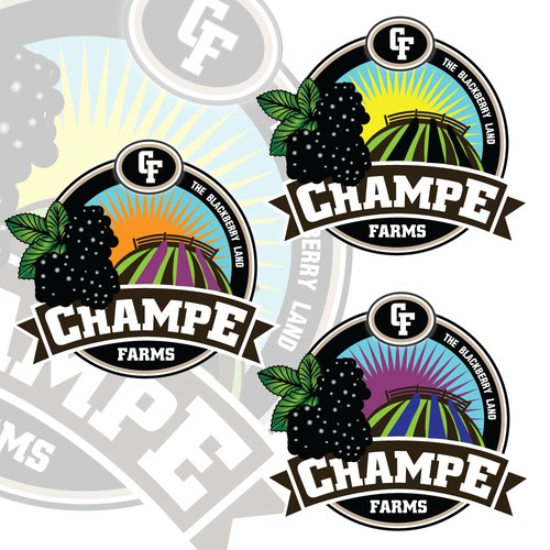 Create the next logo for Champe Farms