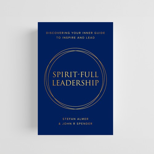 Spirit-Full Leadership Stylish Book Cover Design