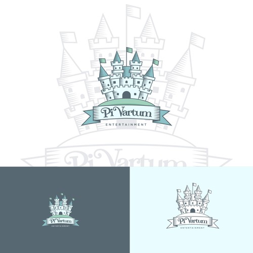 fun logo for piVartum entertainment