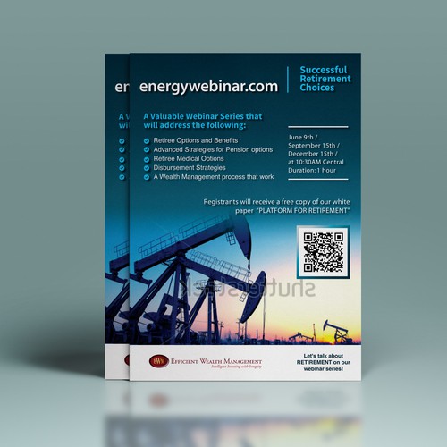 Energy Webinar Half Page Flyer