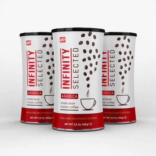 Coffee Drink Canister