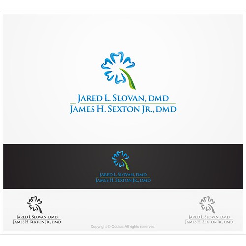 Create the next logo for Jared L. Slovan, DMD      &    James H. Sexton Jr., DMD