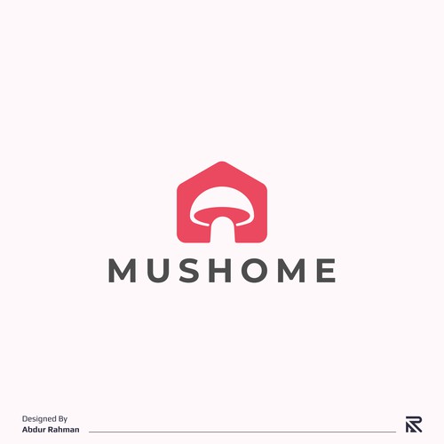 Mushome || Mushroom || Agriculture and Consumer Goods Logo