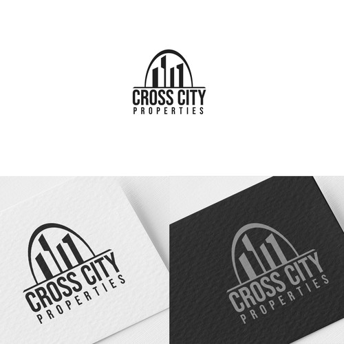 Logo for a properties company