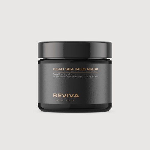 Cosmetic Jar - Dead Sea Mud Mask - With Luxury feeling