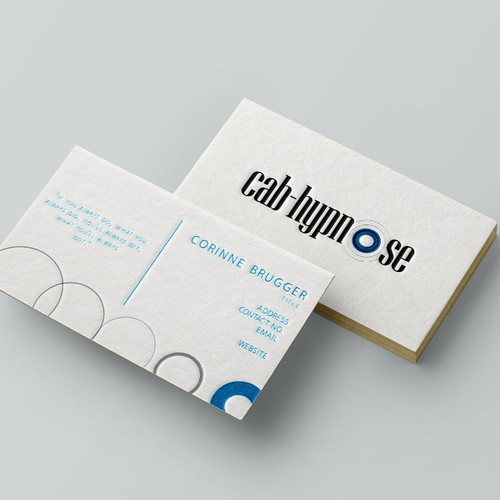 design proposal for Business card