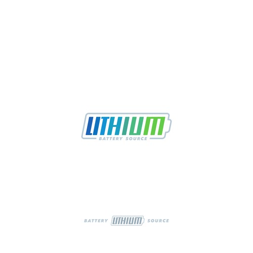 Logo for battery production company 