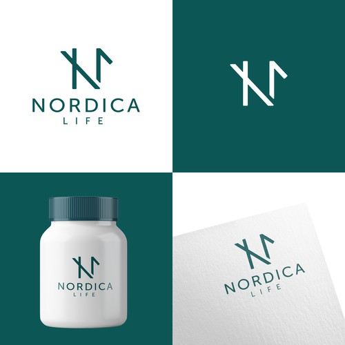 Sexy Luxury Scandinavian Logo for Icelandic Luxury Supplement!