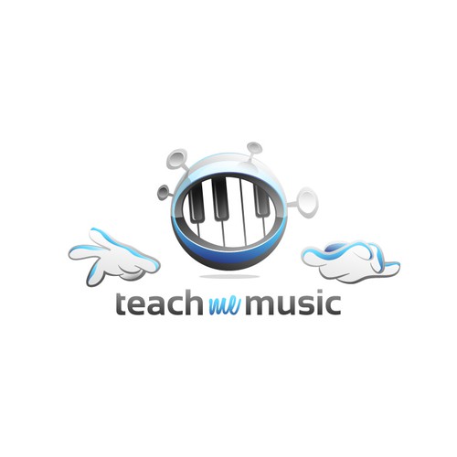 Logo design for music site