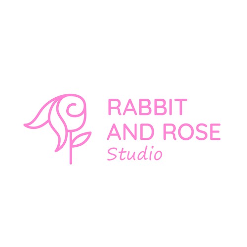 rabbit and rose