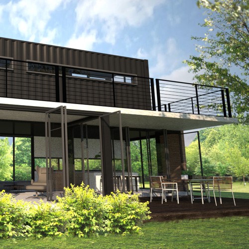 Maritime Container House Design