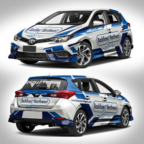 2017 Toyota Corolla hatchback sporty livery design