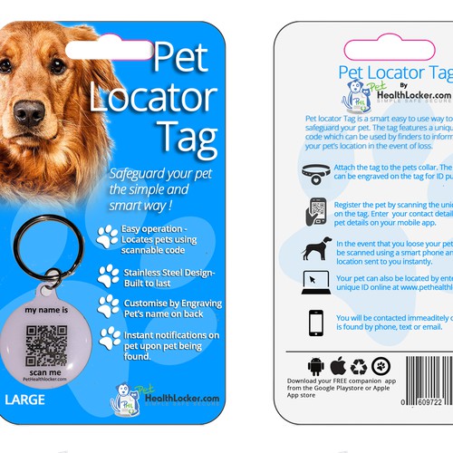 Blister pack for pet product