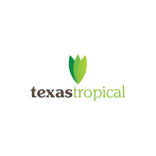 Logo for tropical plant nursery