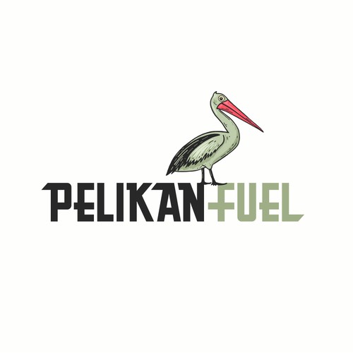 Logo concept for gas station