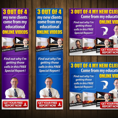 Lawyers Video Studio needs a new banner ad
