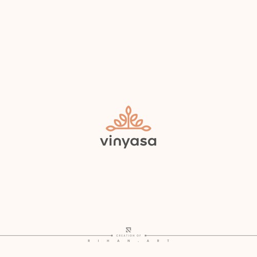 Vinyasa | Yoga Logo Design | Unused