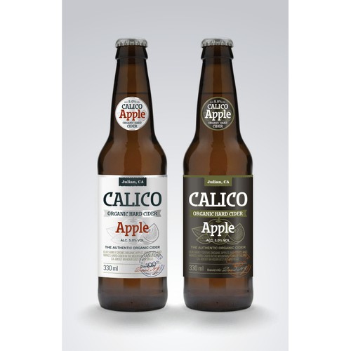 Design a Label for an Organic Hard Cider