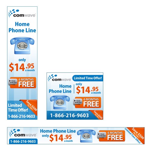 Comwave Telecom needs a new banner ad