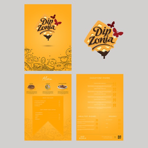 Menu design 