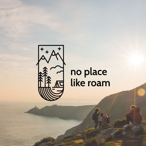 No Place Like Roam - Logo