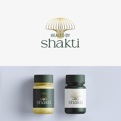 Logo concept for wellness capsules